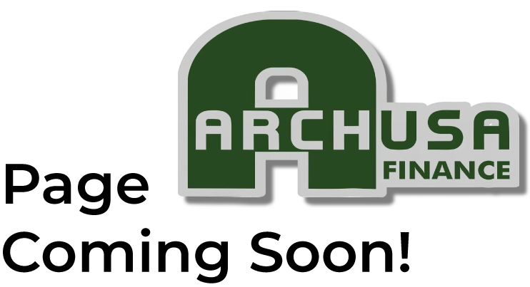 Archusa Finance Page Coming Soon graphic